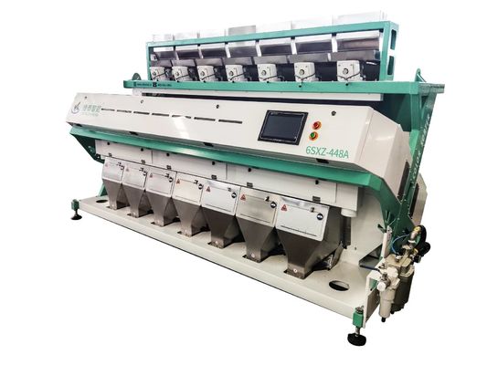 7 Chute Rice Sorting Machine Mini Rice Color Sorter 220V