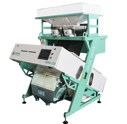 2 Chute Mini Color Sorter Machine Μηχανή διαλογής καρυδιών ανακαρδιοειδών Πλήρες χρώμα