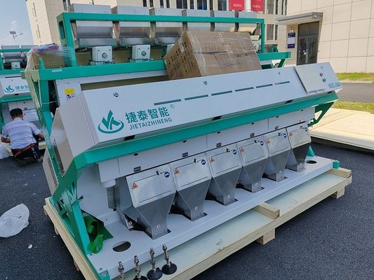 RGB διαλογέας διαχωριστών χρώματος για τα φυστίκια Sesames 99,99% ακρίβεια 2,2 MPA