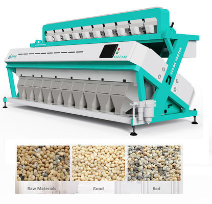 Μηχανή διαλογής χρώματος σόγιας υψηλής απόδοσης Μηχανή διαχωρισμού σόγιας