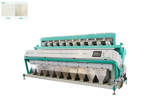 JIETAI HD Race Color Sorter Machine για Διαλογή Πρώτων Υλών 6KW