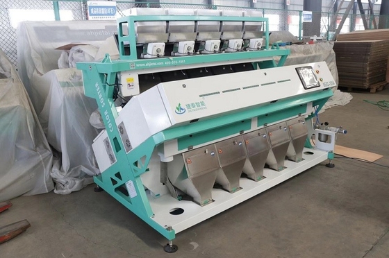 Grain Wheat Rice Processing Vision Color Sorter Μηχάνημα Διαχωριστή Χρώματος 3kw