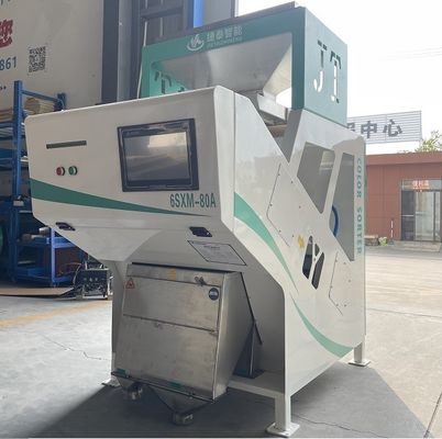 CCD PLC Εξοπλισμός διαλογής χρώματος καλαμποκιού για μίνι ταξινόμηση ρυζιού