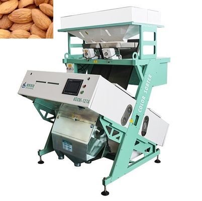 RGB CCD Παξιμάδια Color Sorter Multi Grain Sorting Machine 2 Chutes