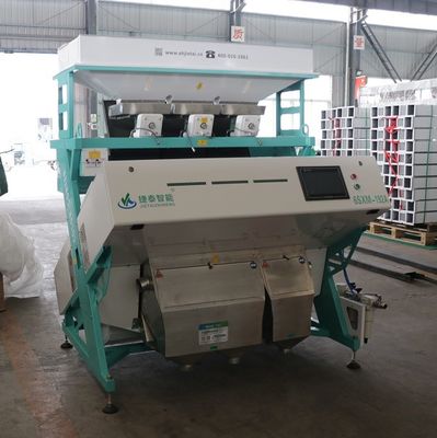 RGB CCD 3 Chutes 192 καναλιών Orange Rice Color Sorter Machine Χαμηλή κατανάλωση