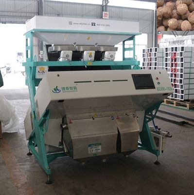 Ελαττωματικό Grain LED Optical Color Sorter Machine Διαλογής χρώματος ρυζιού